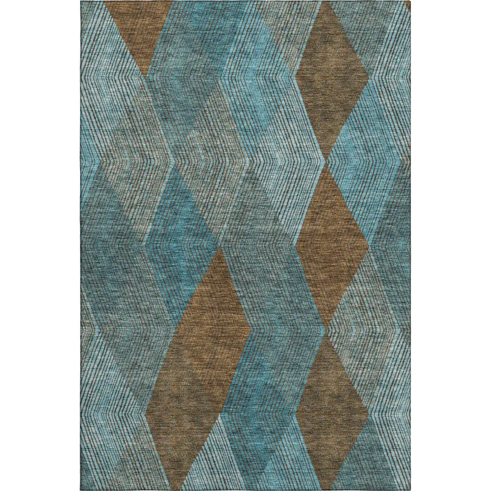 Mayfield AMF962 Teal 10' x 14' Rug