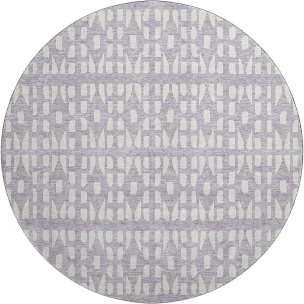 Mayfield AMF963 Lavender 8' x 8' Rug