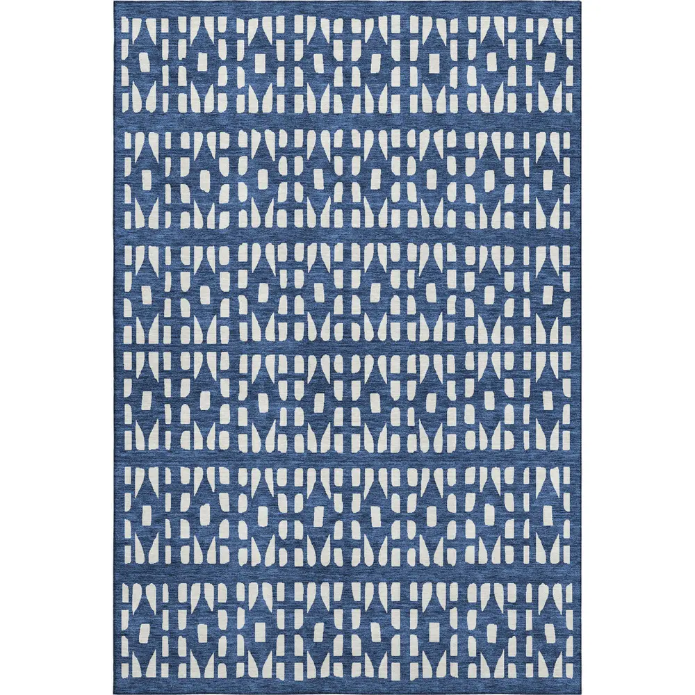 Mayfield AMF963 Navy 8' x 10' Rug