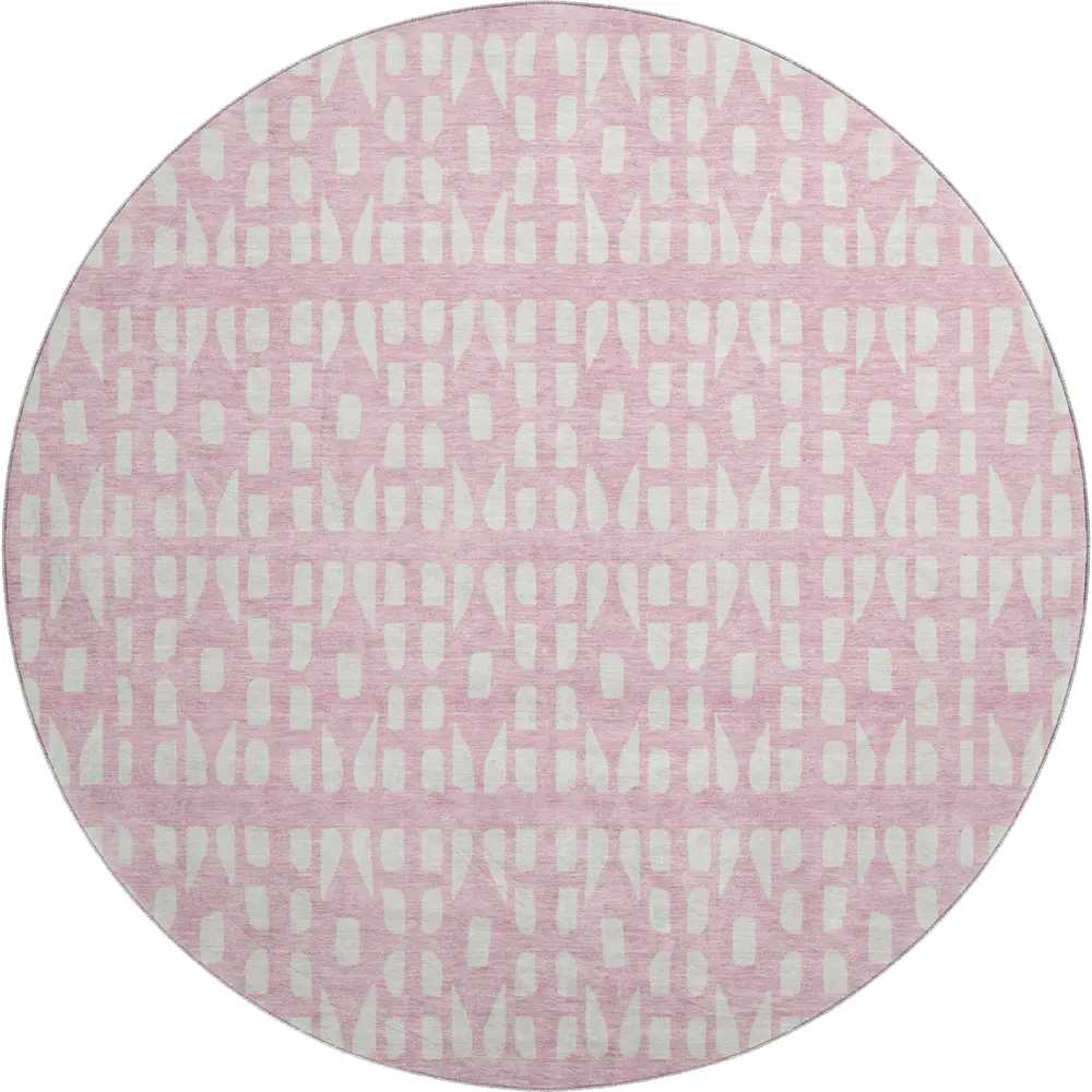 Mayfield AMF963 Pink 8' x 8' Rug