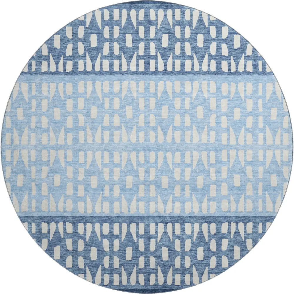 Mayfield AMF964 Blue 8' x 8' Rug