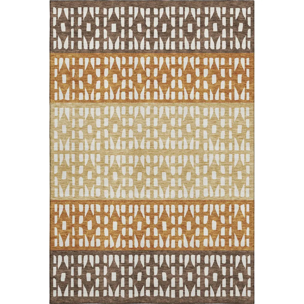 Mayfield AMF964 Coffee 3' x 5' Rug