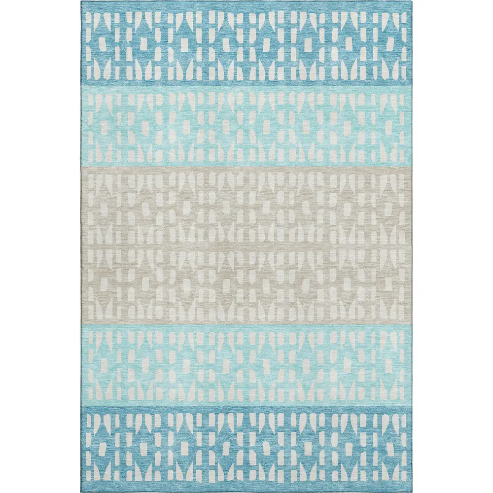 Mayfield AMF964 Teal 10' x 14' Rug