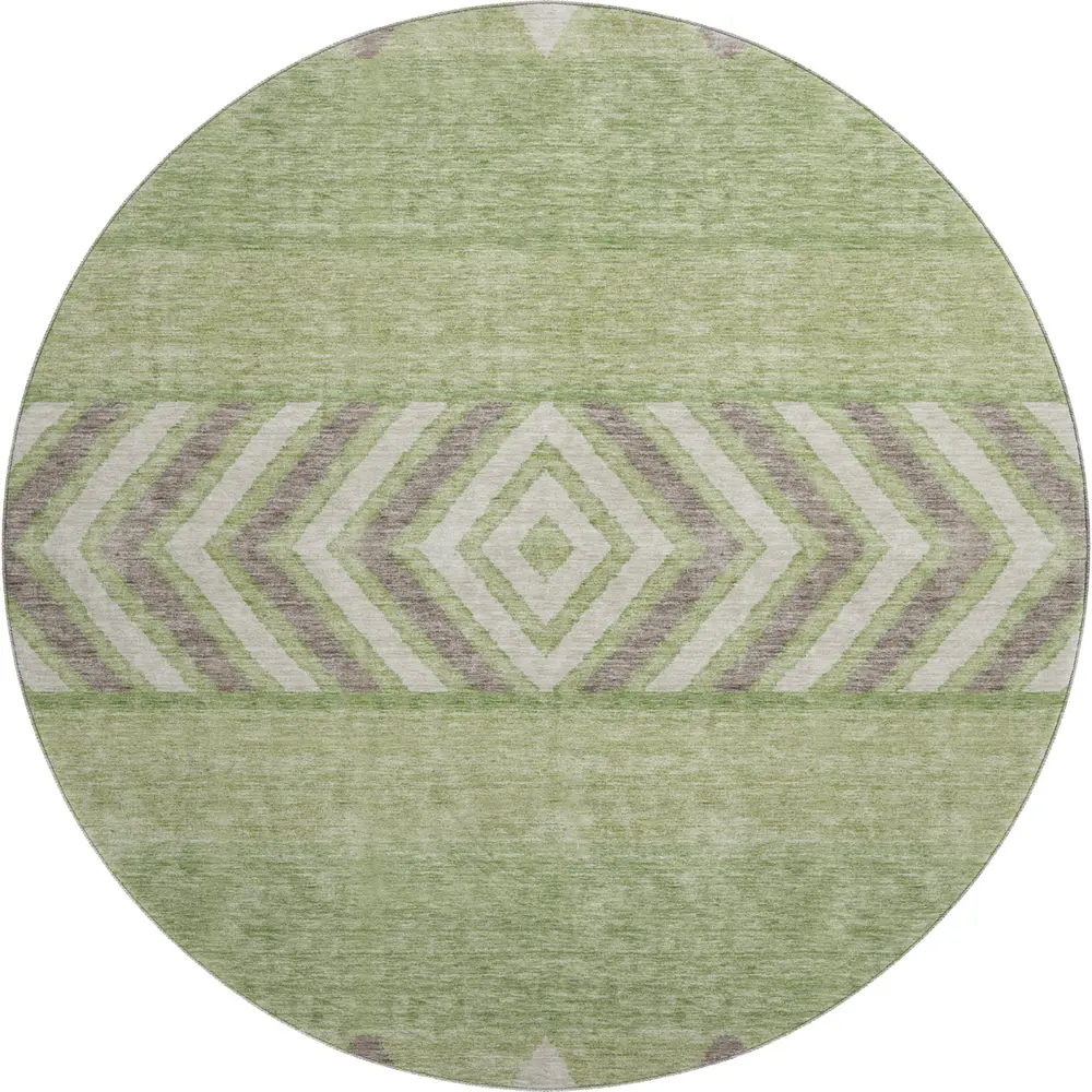 Mayfield AMF965 Green 8' x 8' Rug