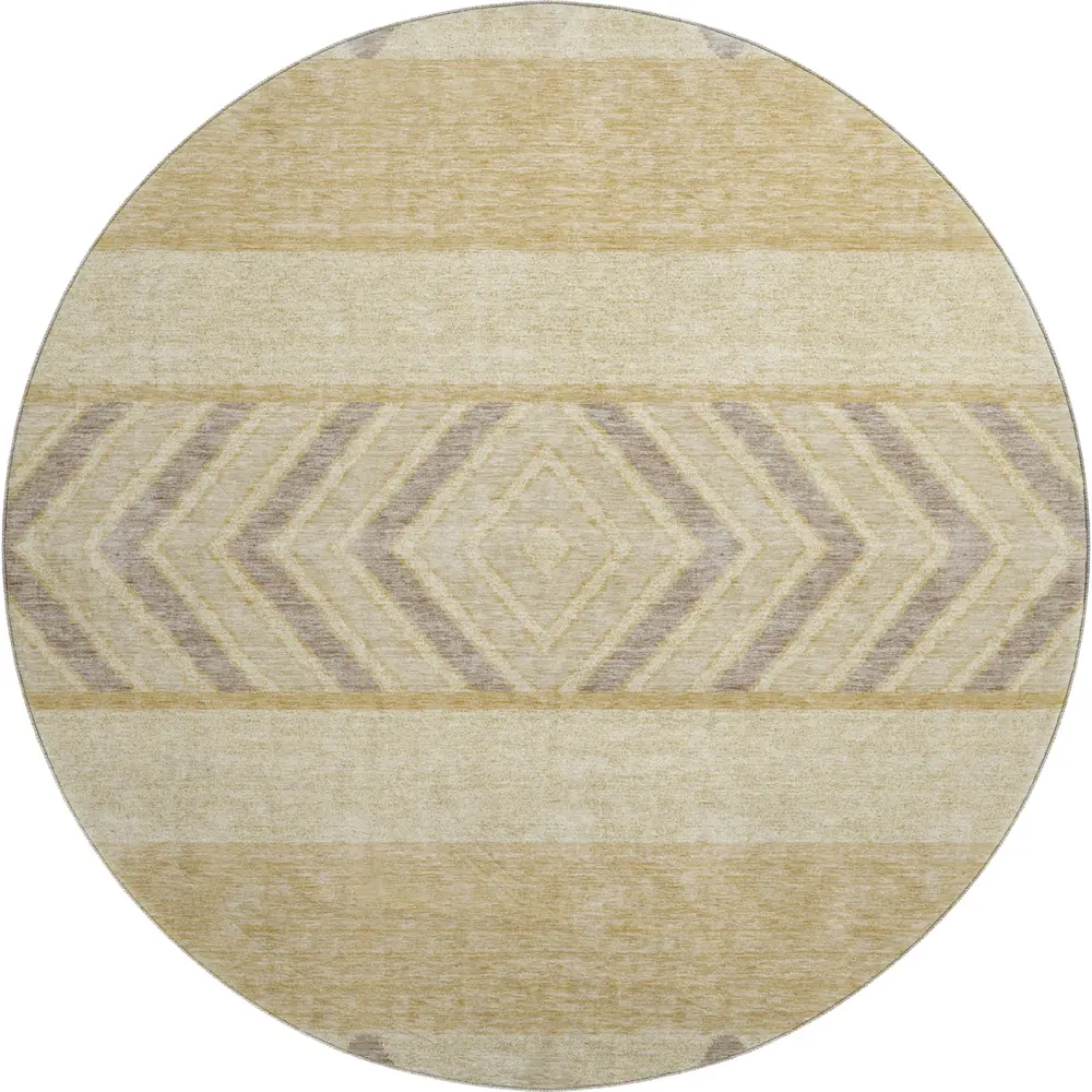 Mayfield AMF965 Gold 8' x 8' Rug