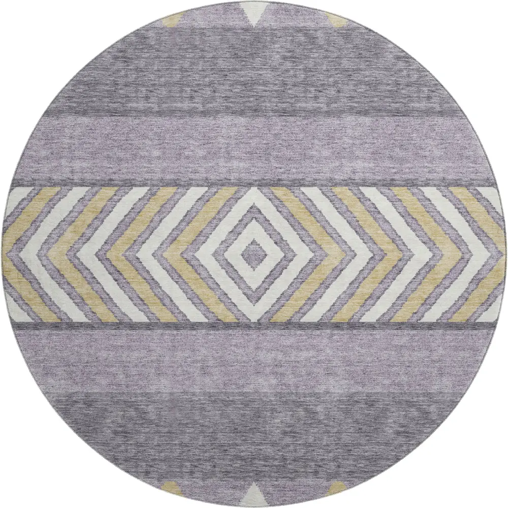 Mayfield AMF965 Lavender 8' x 8' Rug