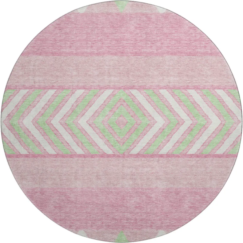Mayfield AMF965 Pink 8' x 8' Rug