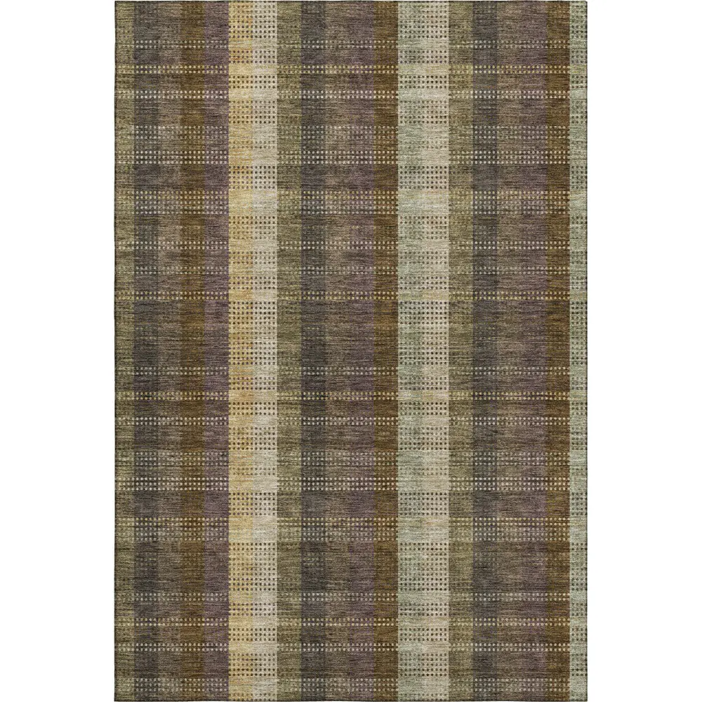 Mayfield AMF966 Brown 3' x 5' Rug