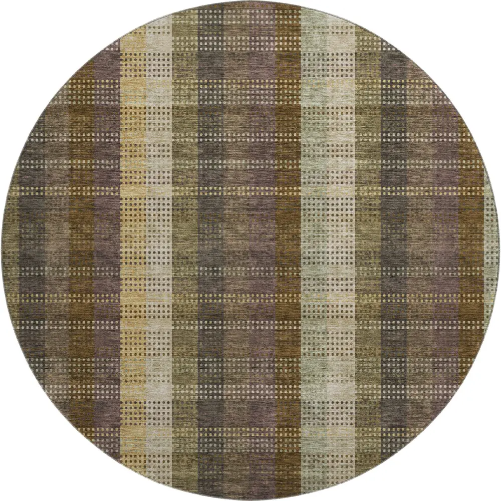 Mayfield AMF966 Brown 8' x 8' Rug