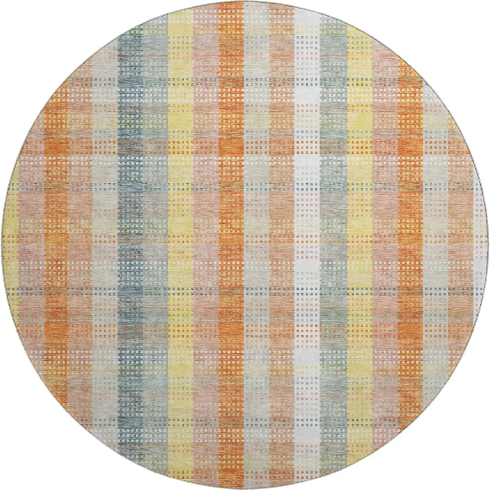 Mayfield AMF966 Peach 8' x 8' Rug