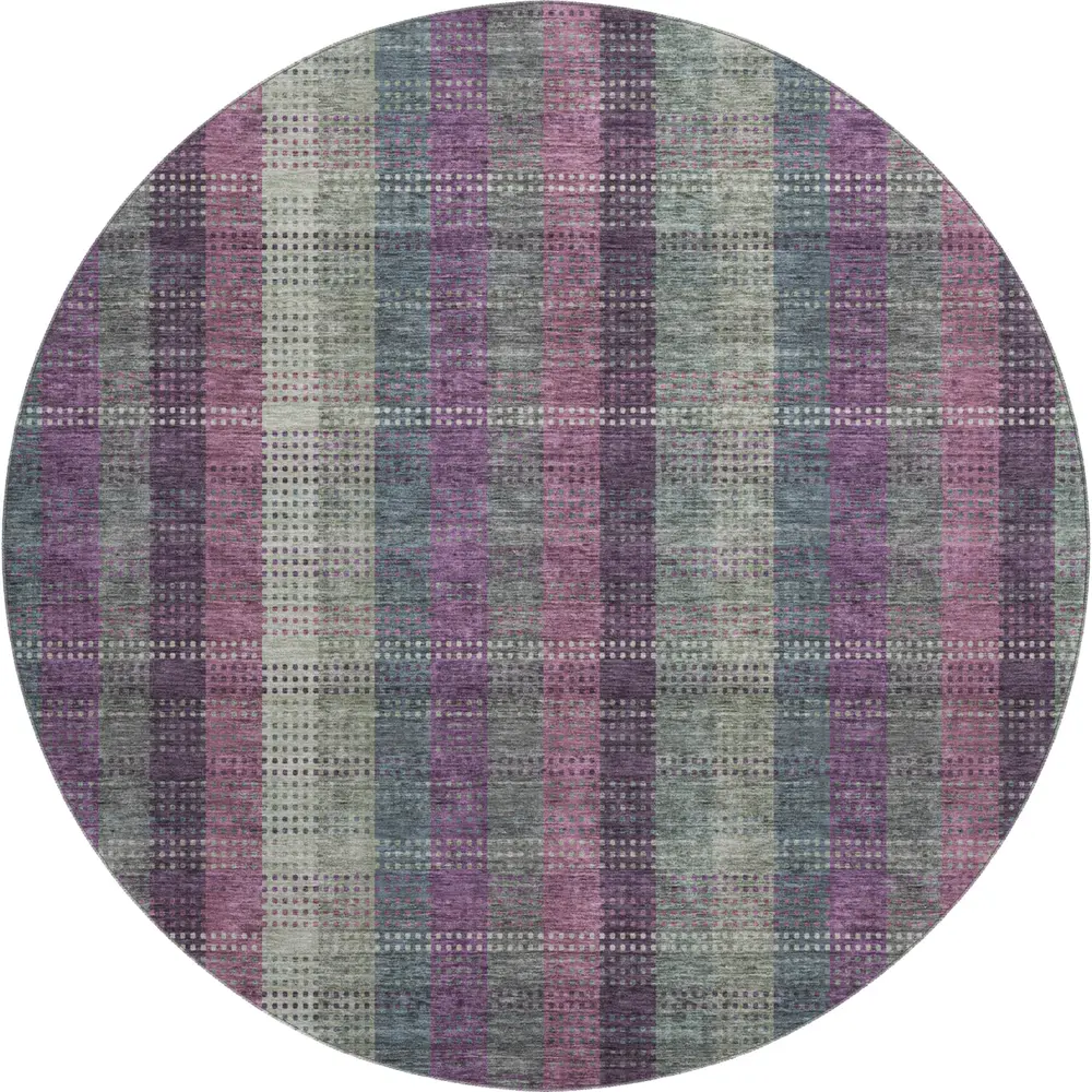 Mayfield AMF966 Plum 8' x 8' Rug