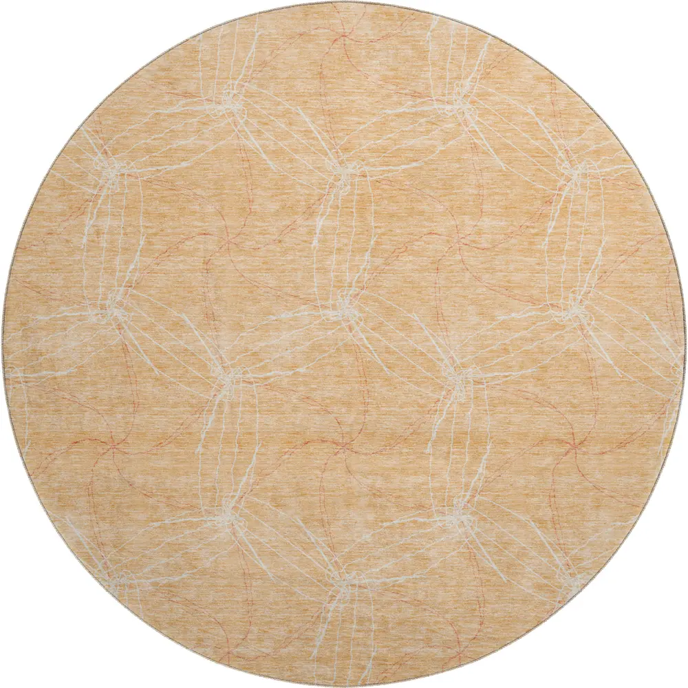 Mayfield AMF968 Peach 8' x 8' Rug