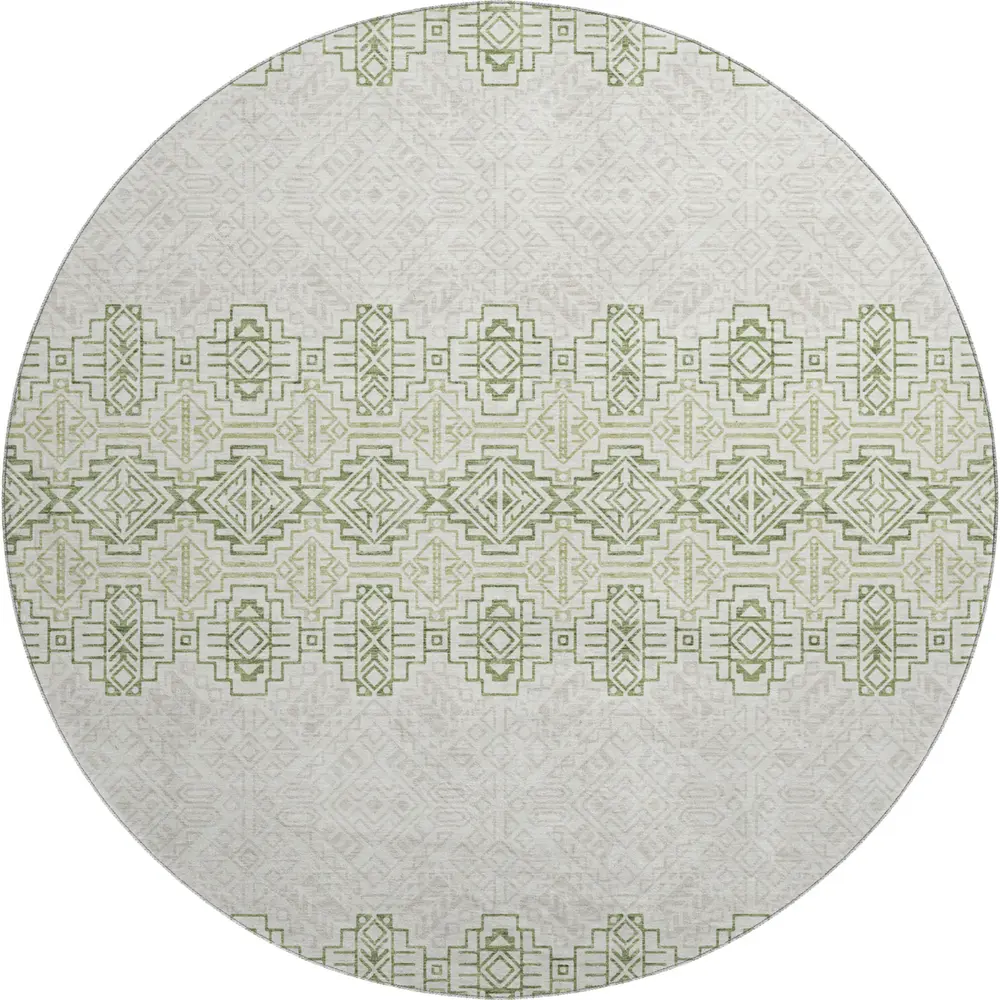 Mayfield AMF970 Green 8' x 8' Rug