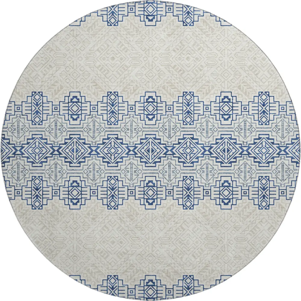 Mayfield AMF970 Navy 8' x 8' Rug