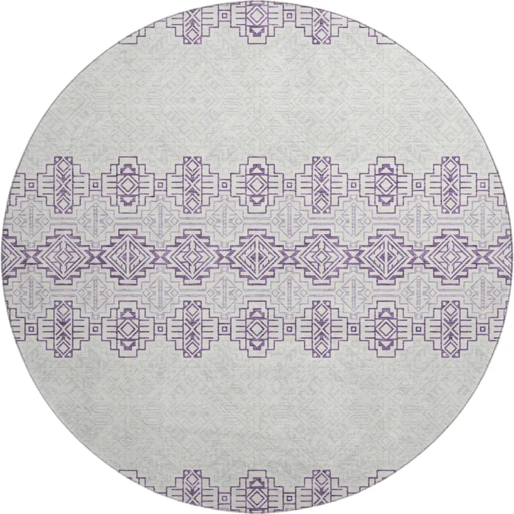 Mayfield AMF970 Purple 8' x 8' Rug