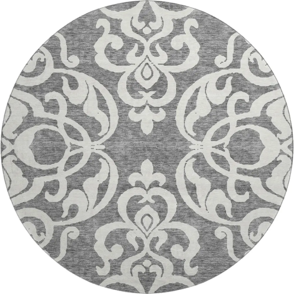 Mayfield AMF973 Gray 8' x 8' Rug