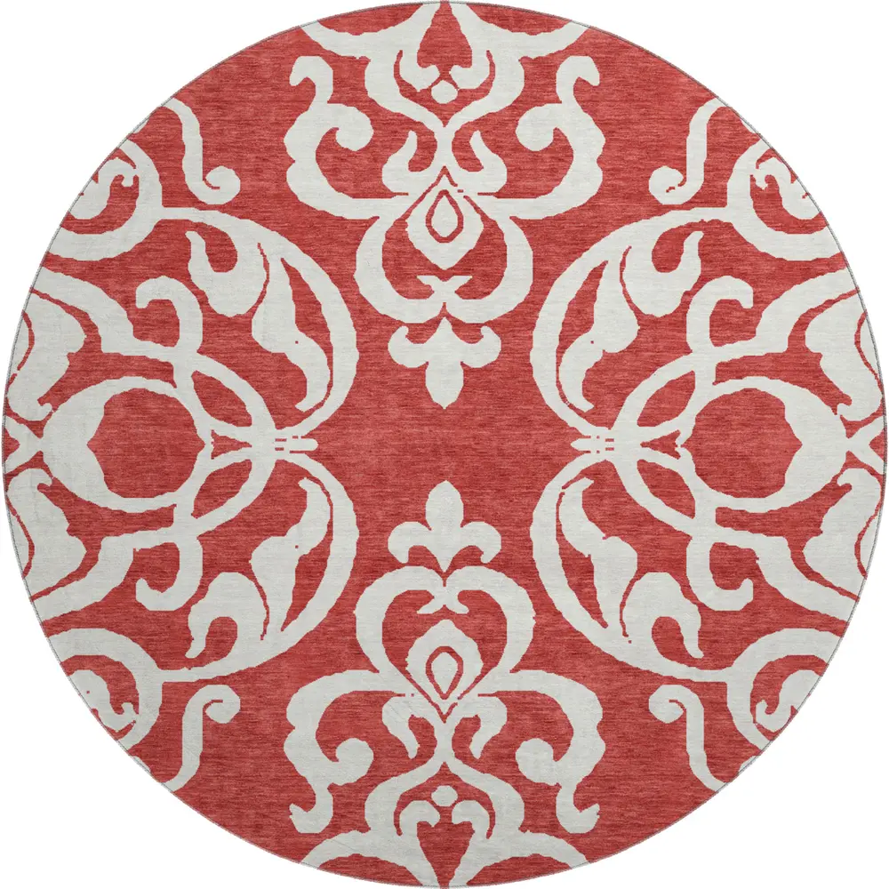 Mayfield AMF973 Red 8' x 8' Rug