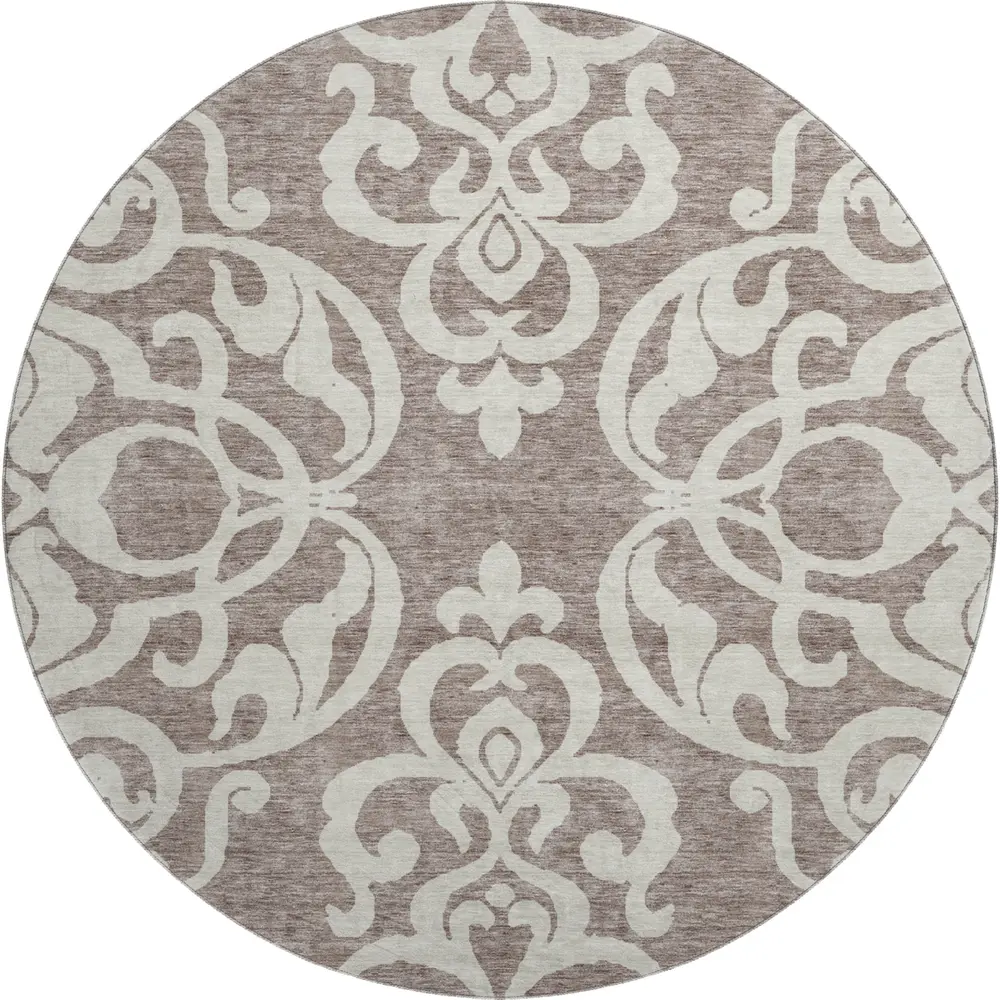Mayfield AMF973 Taupe 8' x 8' Rug