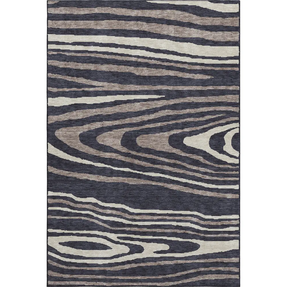 Mayfield AMF974 Black 10' x 14' Rug