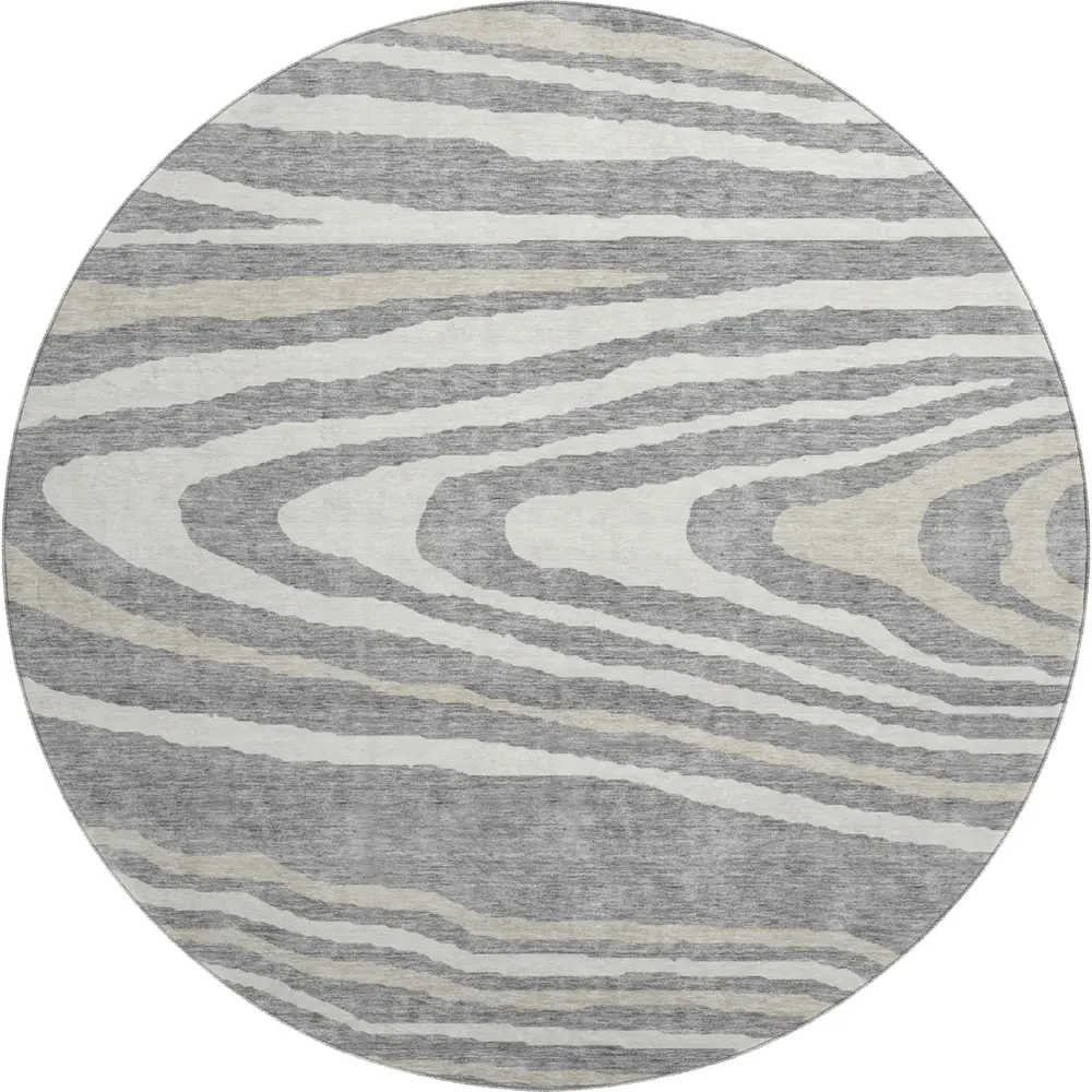 Mayfield AMF974 Gray 8' x 8' Rug