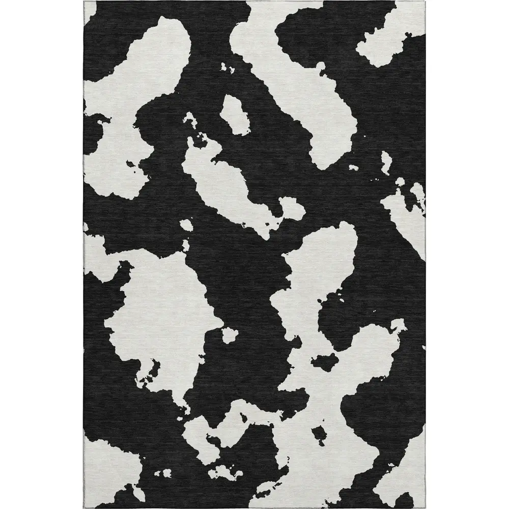 Mayfield AMF975 Black 9' x 12' Rug
