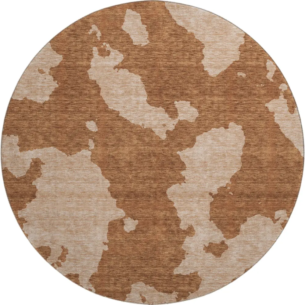 Mayfield AMF975 Terracotta 8' x 8' Rug