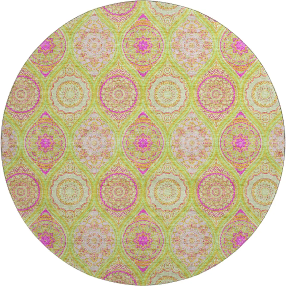 Mayfield AMF976 Lime 8' x 8' Rug