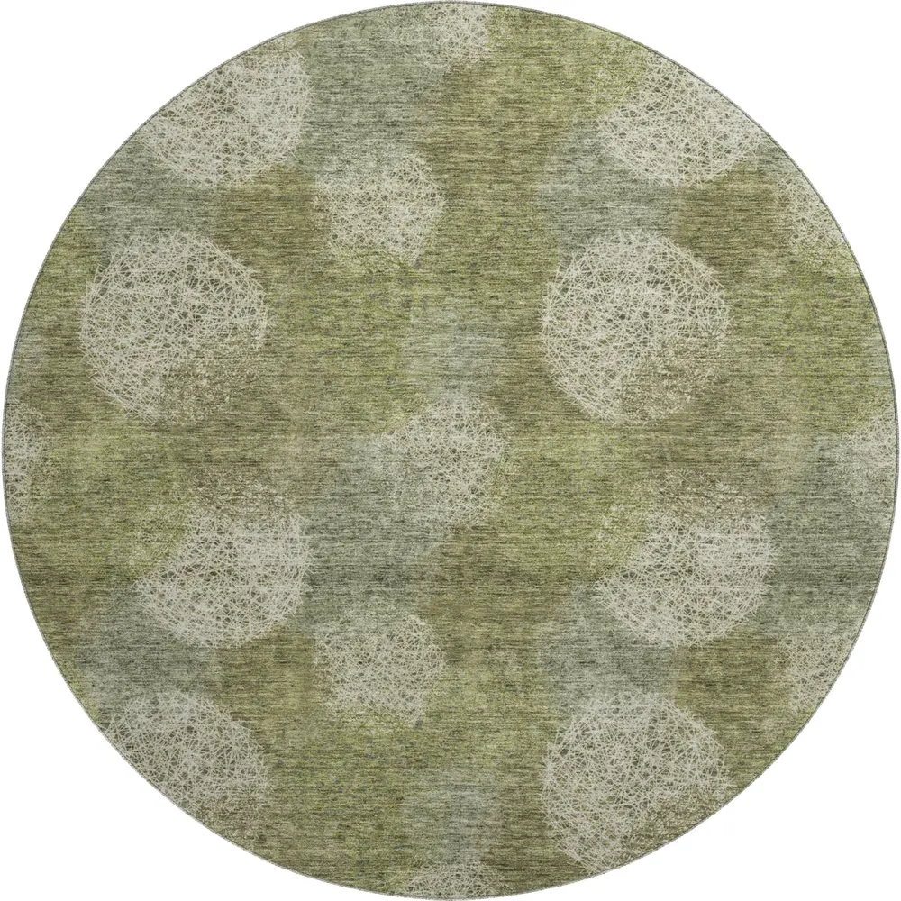 Mayfield AMF977 Green 8' x 8' Rug