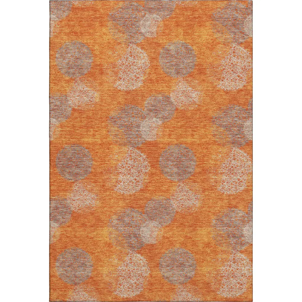 Mayfield AMF977 Orange 10' x 14' Rug