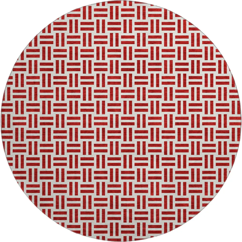 Mayfield AMF978 Red 8' x 8' Rug