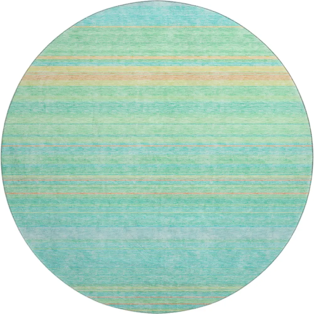 Mayfield AMF979 Aqua 8' x 8' Rug