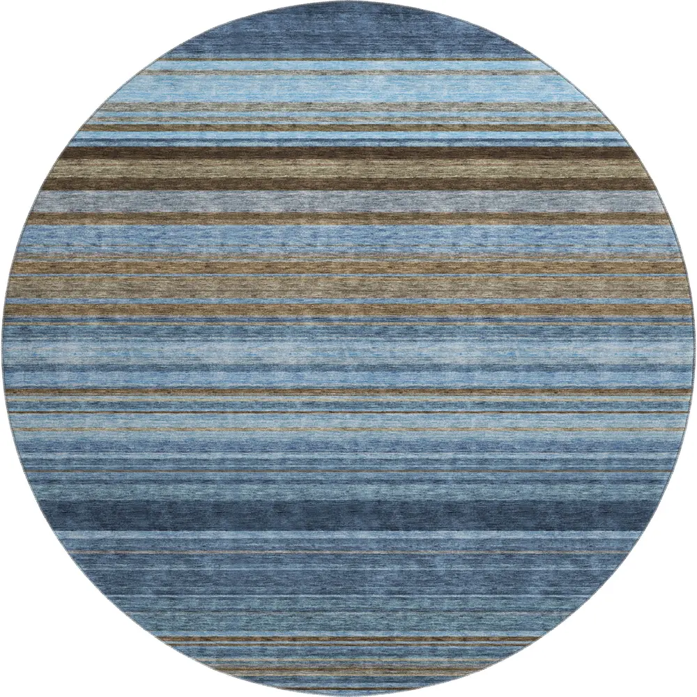 Mayfield AMF979 Navy 8' x 8' Rug
