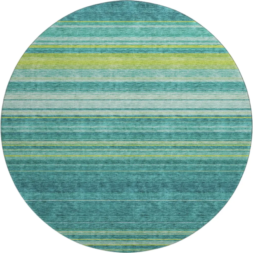 Mayfield AMF979 Teal 8' x 8' Rug
