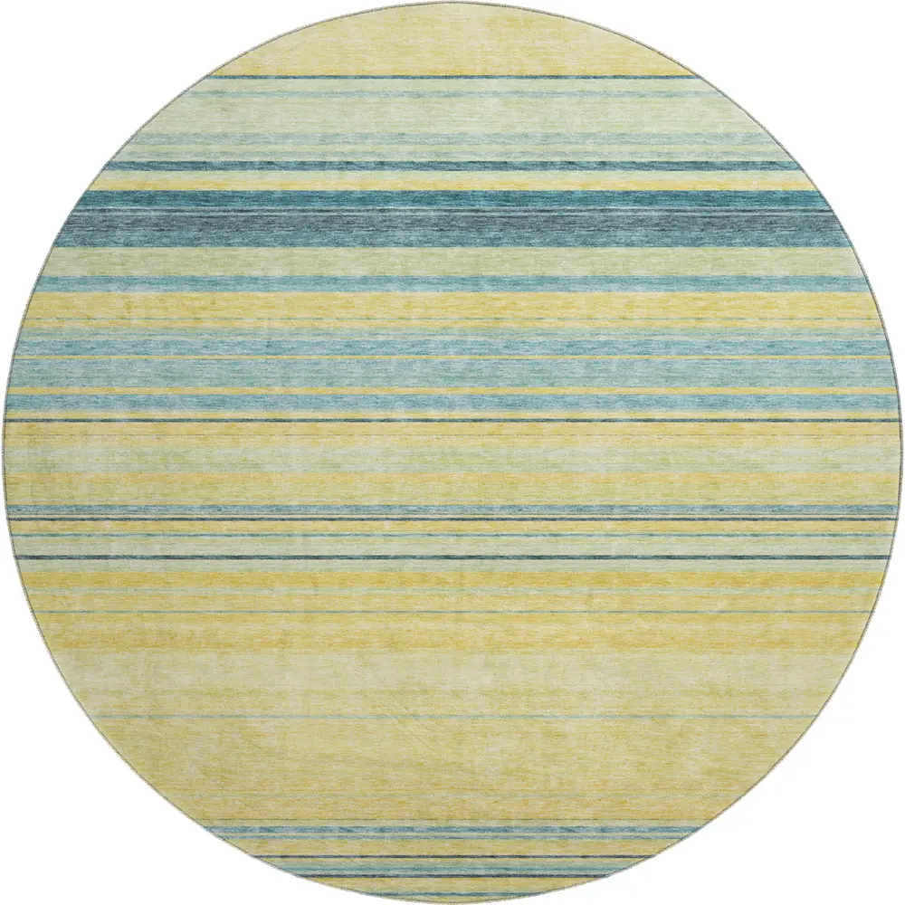 Mayfield AMF979 Yellow 8' x 8' Rug