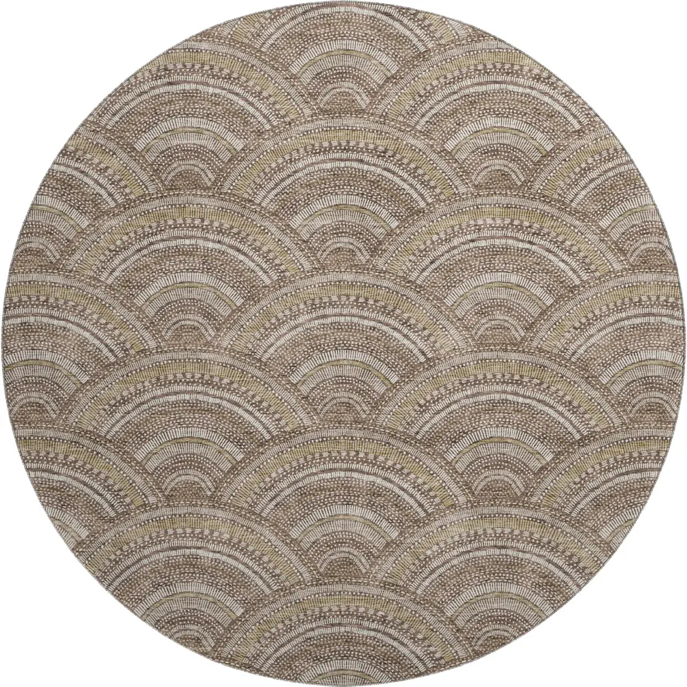 Mayfield AMF984 Brown 8' x 8' Rug