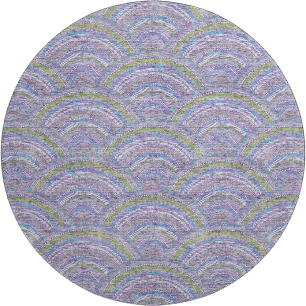 Mayfield AMF984 Lavender 8' x 8' Rug