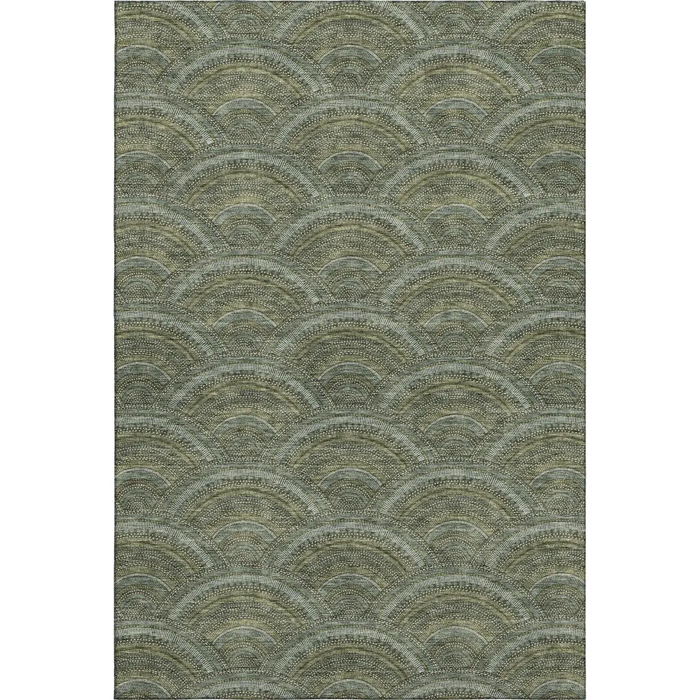 Mayfield AMF984 Olive 3' x 5' Rug