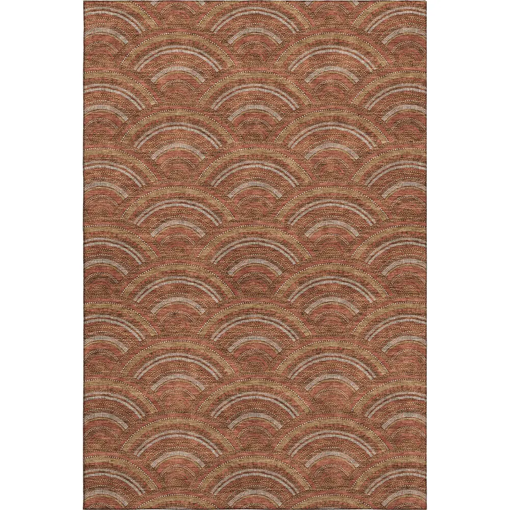 Mayfield AMF984 Paprika 10' x 14' Rug