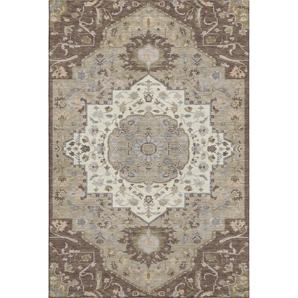 Mayfield AMF985 Chocolate 3' x 5' Rug