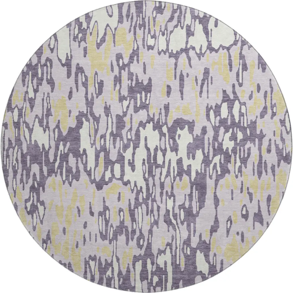 Mayfield AMF986 Purple 8' x 8' Rug