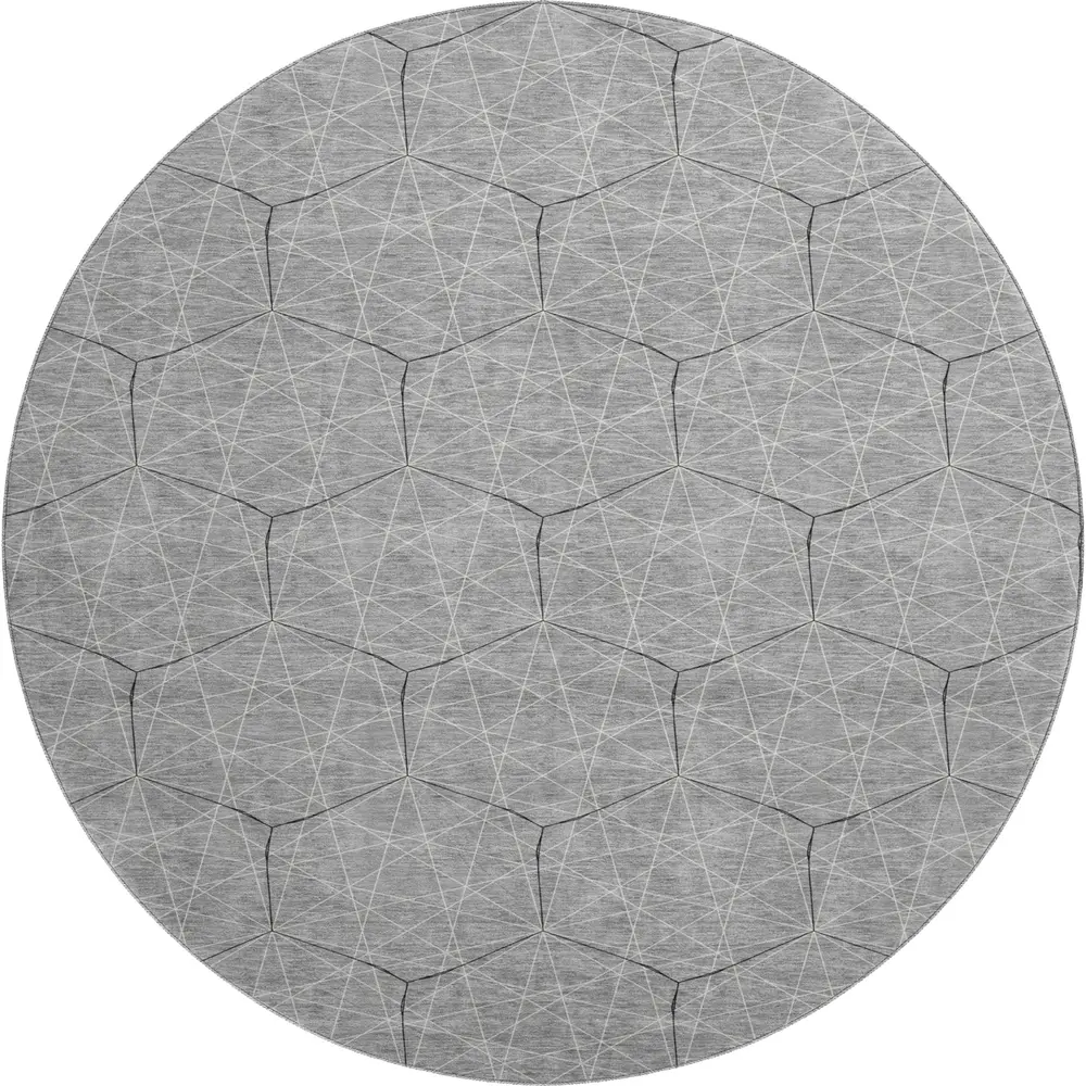 Mayfield AMF987 Gray 8' x 8' Rug