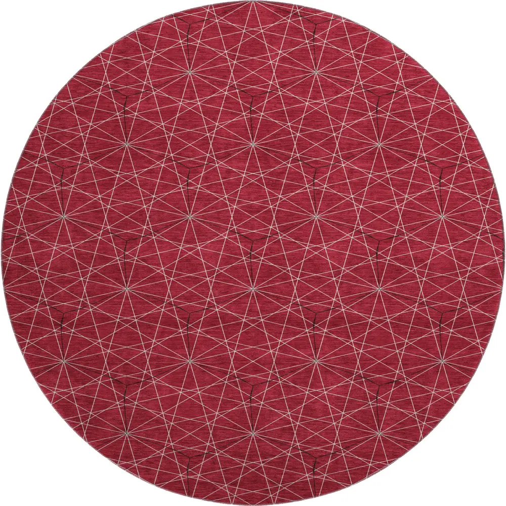Mayfield AMF987 Red 8' x 8' Rug