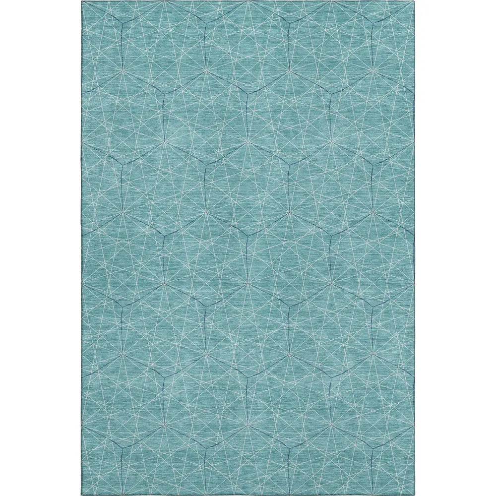 Mayfield AMF987 Teal 10' x 14' Rug