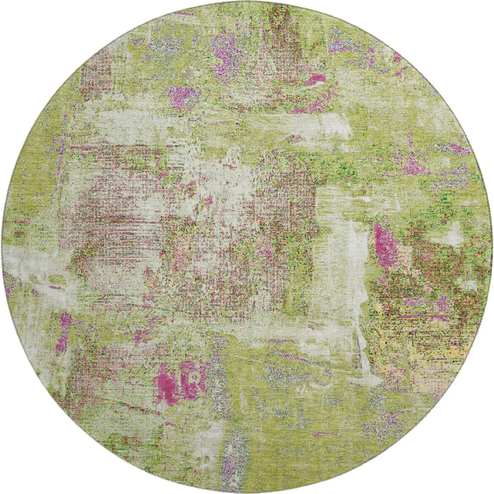 Mayfield AMF989 Lime 8' x 8' Rug