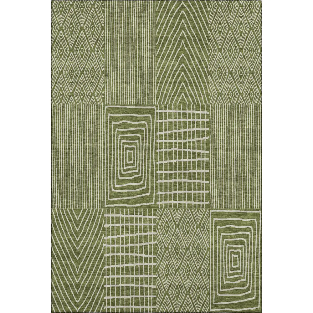 Mayfield AMF990 Olive 3' x 5' Rug
