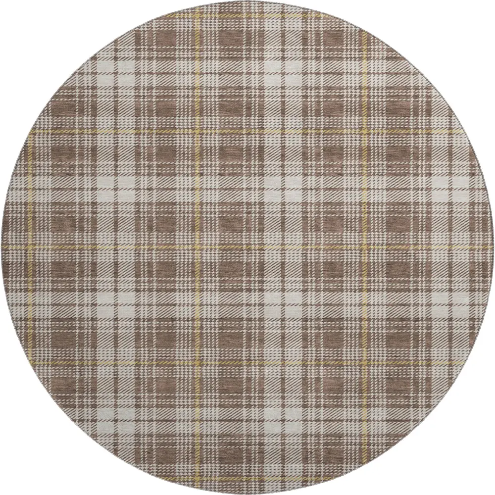 Mayfield AMF993 Brown 8' x 8' Rug