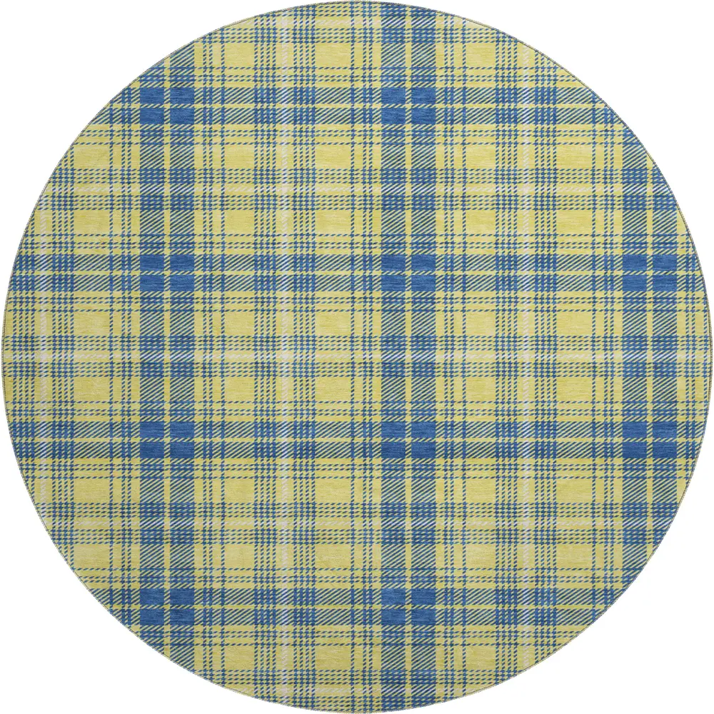 Mayfield AMF993 Yellow 8' x 8' Rug