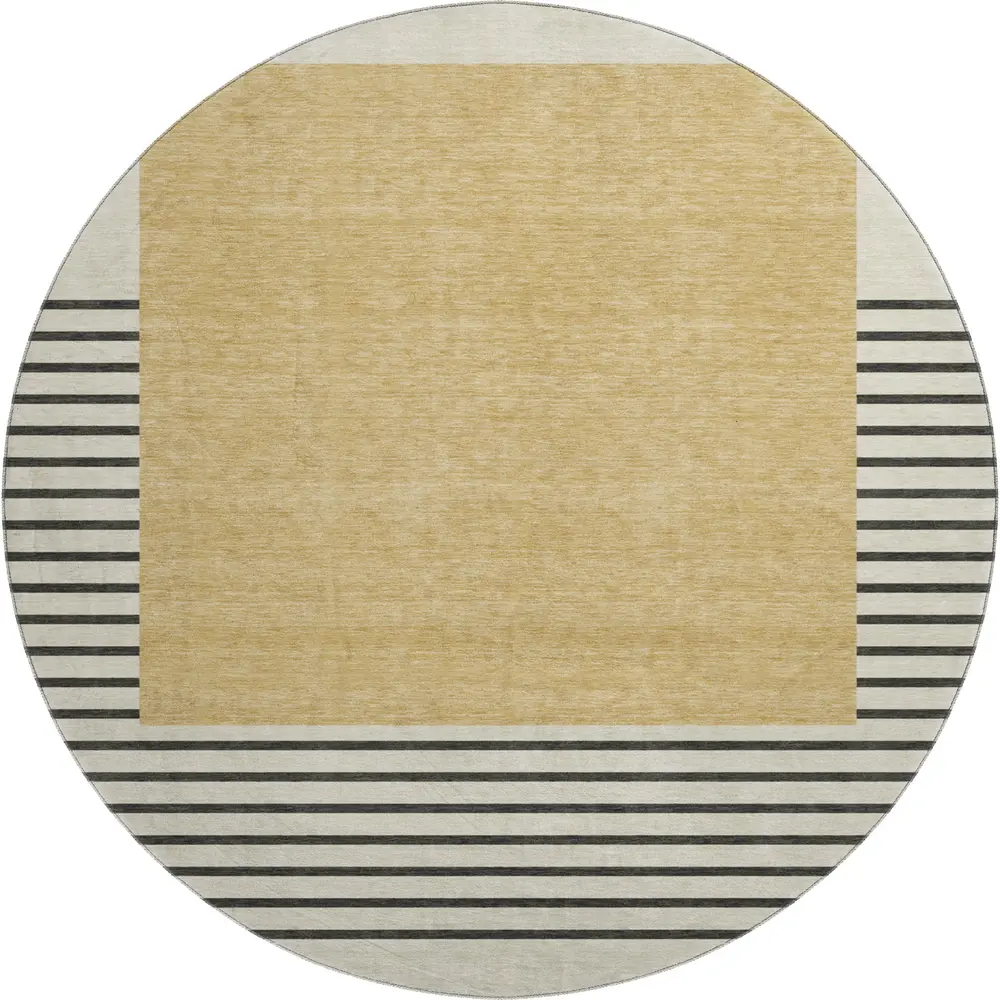 Mayfield AMF995 Gold 8' x 8' Rug