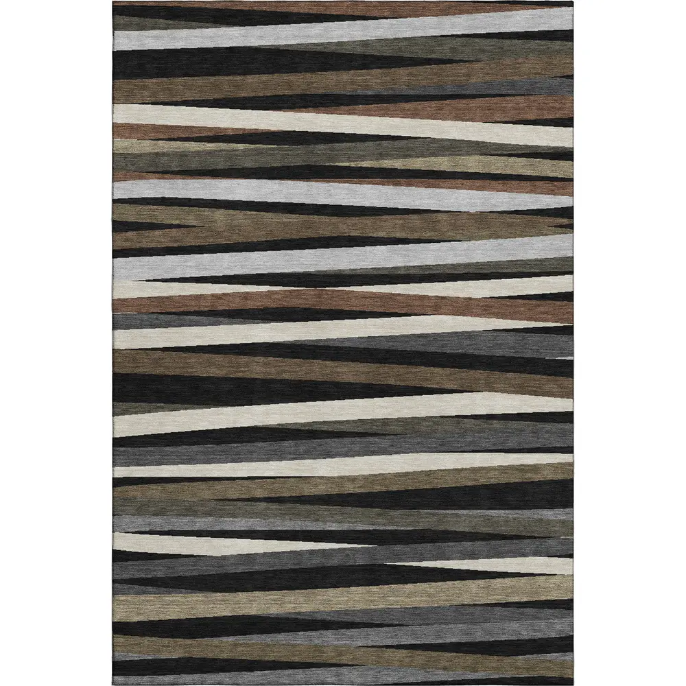 Mayfield AMF997 Black 9' x 12' Rug
