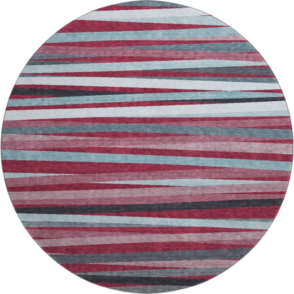 Mayfield AMF997 Burgundy 8' x 8' Rug